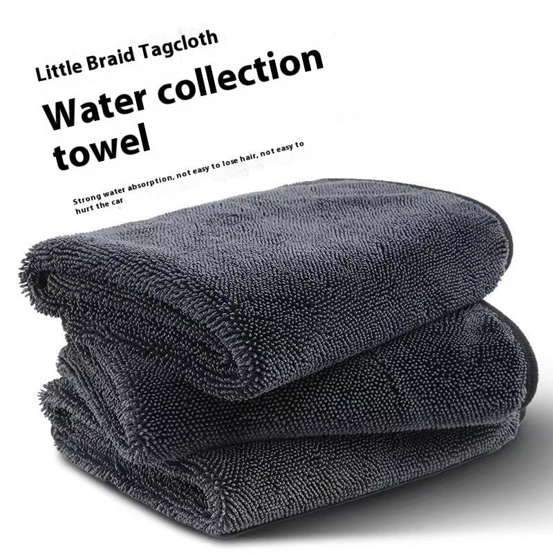 Auto Glow Pro Microfiber Car Towel – Ultra-Thick Scratch-Free Detailing Cloth