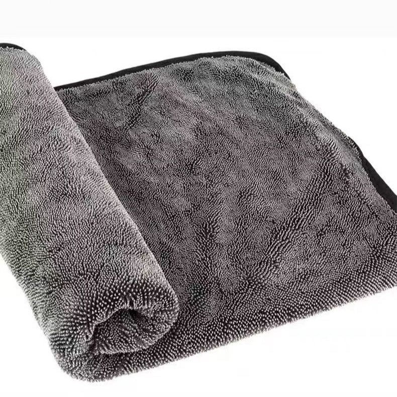 Auto Glow Pro Microfiber Car Towel – Ultra-Thick Scratch-Free Detailing Cloth